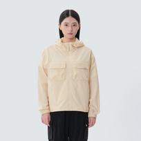 [Snowpeak] Route Women's Pocket Windbreaker Pastel Yellow (S25MWRWB61) 85