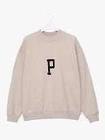 Spnk Mock Neck Sweatshirt_Cream Cream/L
