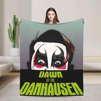 Soft Bedding Throws Travel Office Dawn of The Danhausen Blanket Flannel Bedspread For Bedroom Trend Sofa Bed Cover Size: 75*100cm, Weight: 230 GSM