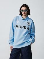 Supra Bayc Collared Oversized Sweatshirt (Lt.Blue) Dns/M