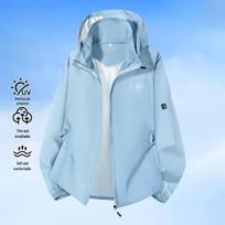 Pierre Cardin Men's Lightweight Outdoor Windbreaker XL šviesiai mėlyna spalva