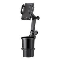 Car Cup Holder Expander with Cell Phone Mount 360 Rotation Cup Holder Expander Smartphone Mount Auto Interior Accessories juoda