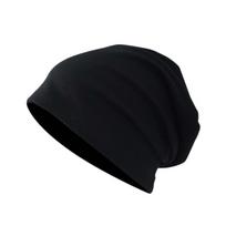Soft Korean Style All-match Summer Spring Stacking bonnet Men Skull cap Women Beanie Knitted Hat pelenų juodos spalvos