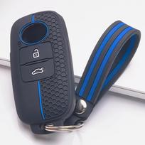 Key Fob Strap for Toyota Raize Yaris Ativ Yaris Cross Veloz Avanza Rush Wigo Daihatsu Rocky Honeycomb Texture Non Slip Grip Detachable Keychain Holder juoda