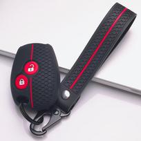 Silicone Key Cover for Renault Clio Kangoo Master Trafic Twingo Modus Megane Scenic Laguna Espace Honeycomb Texture Soft Silicone Remote Key Protector juoda