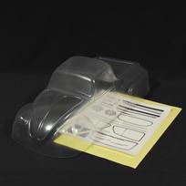 1/10 Scale Car Shell Rc Body Shell Replacement for MT and Short Course Car Width 180mm geltona