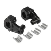 Motorcycle CNC Handlebar Riser Bar Handle Clamp Adapter 28mm 22mm Universal For KTM 7/8  1-1/8 Pit Dirt Bike Motorbike Off Road 2pieces black