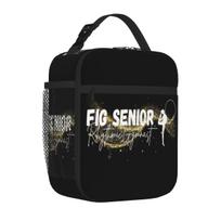 Bestselling FIG Senior Rhythmic Gymnast Gold White Minimal Decoration Large Lunch Bag Roadside Stop Commuter Lunch Bag One Size