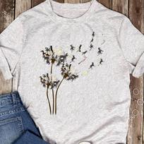 Saluki Dog Flower Fly Dandelion Saluki Lovers Tee T-Shirt - Gift for Dog Lovers - Funny Dog - Saluki Mom - Saluki Lovers - Mother's Day XL