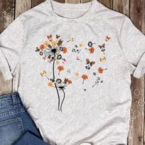 Dog Dandelion Flower - Dog Owners Gift T-Shirt - Gift for Dog Lovers - Funny Dog - Dog Mom - Dog Shirt- Dog Gift - Mother's Day XL