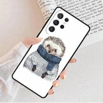 Hedgehog Phone Case For Samsung Galaxy S25 S23 S30 S8 S21 S20 FE S24 S22 Note 10 20 Plus lite Ultra Galaxy Note10