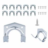 10Pcs Easy Install Wall Hooks Durable Hose Storage Hook Garden Metal Hooks  Hanging Plants Wall Hooks set
