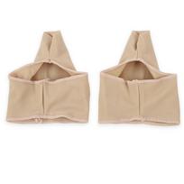 Toe Cushion Pad - Hallux Valgus Foot Separator Sleeve for Comfort and one size chaki
