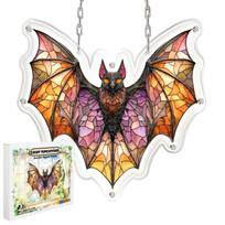 Shape Acrylic Suncatcher Window Hanging - Translucent Puzzle Light Catcher Ornament for Home Decor One Size