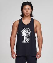 One Lm Supima Deep Tank Black Black/M