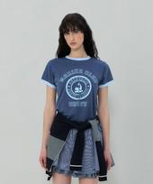 Grove Grove Marine Ringer T-Shirt (Blue) Blue/F