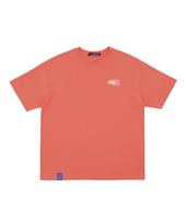 Upper Strop [Up9605] Surf Club Board Graphic T-Shirt Coral Red L