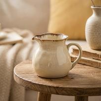 Ceramic Milk Creamer Pitcher Cup Small Reusable for Coffee Sauces Salad