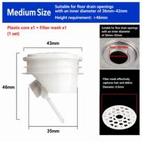 Colander Stopper Seal Insect Prevention Sewer Anti odor Drain Cover Floor Drain One Way Valve