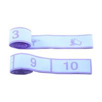 Elastinis jogos tempimo diržas Tempimo juosta Jogo elastinė juosta Jogo pasipriešinimo juostos Baletas 8 mėlyna/violetinė