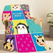 Classic Energetic Interesting A-Adopt M-Me Blanket Soft Throw Blanket for Home Bedroom Bed Sofa Picnic Travel Office BlanketGift Size: 75*100cm, Weight: 230 GSM