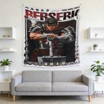 Berserk Anime Wall Tapestry Guts Griffith Dark Fantasy Art Decor Hanging for Bedroom Living Room Home 100X70CM