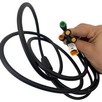 Elektrinio dviračio variklio kabelis EbikeTorque variklis 1T4 kabelis For-Bafang M400 G330 G510 M620 Uart protokolas Elektrinio dviračio priedai juoda