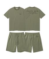 Divine Distance Active Woven Spandex Setup [Khaki] L