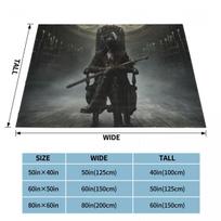 Lady Maria Wool Blanket Bloodborne Game Awesome Throw Blankets for Sofa Bedding Lounge 125*100cm Bedspread Size: 75*100cm, Weight: 230 GSM