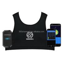 Custom LOGO GPS Futbolo Veiklos Sekiklis Sportinis Futbolo Rezultatų Liemenė Nešiojama Technologija GPS Sekiklis Futbolui Valdomas per Programėlę AT01-XS black