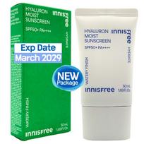 Innisfree Hyaluron Moist kremas nuo saulės 50ml (SPF50+/PA++++) 1pc + Sample Gifts