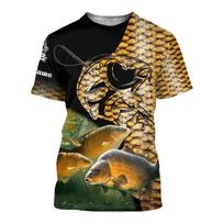 Vyriški vasaros marškinėliai Brook Trout Žvejyba 3D spausdinti Harajuku kasdieniai trumparankoviai marškinėliai Unisex neutralus lauko greitai džiūstantis viršus S balta