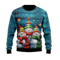 Mieli Snieguolės grafiniai megztiniai Madingi Snowmies Bjaurus kalėdinis megztinis moterims Vyriški viršutiniai laisvalaikio unisex sportinio kostiumo ilgomis rankovėmis S blue
