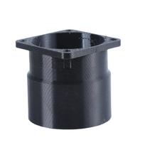 38/40 mm ortakių jungtys Plastikiniai tiesūs vamzdžiai flanšai Vėdinimo kanalų jungtys šildymo aušinimo vėdinimo sistemoms 38MM