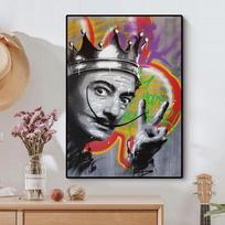 Grafiti meno kūriniai, plakatai, paveikslų spauda, ​​drobė, tapyba, „Cuadros“ menas, sienų dekoras, freska, modernus namų kambario dekoras 20x30cm