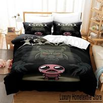 3D Printing Game The Binding of Isaac Bedding Set Single Twin Full Queen King Size Bed Set Adult Kid Bedroom Duvet Cover Sets 70x133cm 2pcs