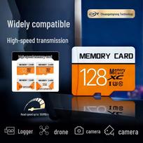 Įvairių dydžių TF atminties kortelė telefonams ir stebėjimui: 8GB, 16GB, 32GB, 64GB 128MB - Standard