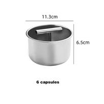 Preso tipas: nerūdijančio plieno mėsos kukulių gaminimo aparatas su nepridegančia danga, virtuvės mėsos kukulių spaudyklė, rotacinis presas, krevečių šlepetės, mėsos kukulių malūnėlis gray