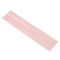 4/8 vnt. Pasidaryk pats reguliuojama laikymo pertvaros plokštė Plastikinis stalčiaus daliklis Kombinuota pertvaros plokštė Vietą taupantis organizatorius 32cm*7cm rožinė