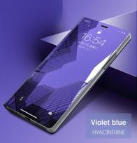 „Samsung a31“ dėklas „Smart Mirror Flip Case“, skirtas „Samsung Galaxy a31 a 31 a315F am-a315F“ telefono stovas. For samsung a31 blue