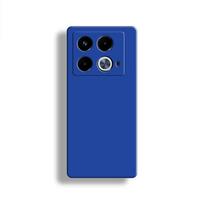 For Infinix Note 40 Case For Infinix Note 40 4G 5G Cover 6.78 inch Original Liquid Silicone Rubber Shockproof Bumper For Note 40 For Note 40 5G mėlyna