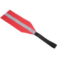 Red Kayak Safety Flag Oxford Cloth Safety Travel Warning Flag for Kayaks Canoes Equipmentwith