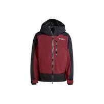 Adidas Terrex Xperior 2L Insulated Rain.Rdy Jacket Color Block Logo Long Sleeve Hooded Ski Jacket Men Jackets Shadow-Red IB4221 M