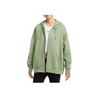 Nike Fleece Pamušalu Gobtuvu Ilgomis Rankovėmis Striukė Moteriškos Striukės Šviesiai Žalia DD5635-386 L