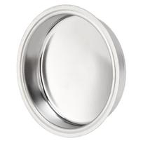 51mm Coffee Machine Stainless Steel Backflush Insert Metal Blind Filter for Delongh EC680 EC685 gray