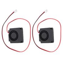 2 Pcs 3D Printer Mainboard Cooling Fan Replacement for FlashForge AD 5M PRO 3D Printer 4010 Dual Ball Bearing Fan black