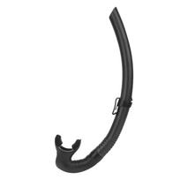 Diving Breathing Tube Snorkeling Wet Breathing Tube Underwater Diving Swimming AccessoriesBlack juoda