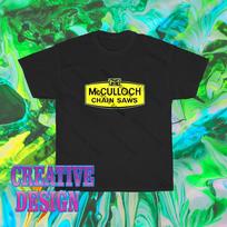 Brand New McCulloch chainsaw logo T-Shirt Funny Size S to 5XL S