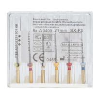 6 vnt. Profesionalūs dantų šaknų kanalų Niti dildės Endodontinės adatos Dantų instrumentas SX F3 (25 mm)