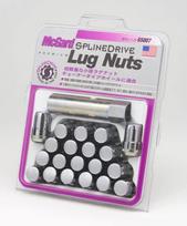 McGard MCG-65007 MCG-65007 Spline Drive Lug Nuts, M12X1.25, 21H, 20 Pieces M12x32mm